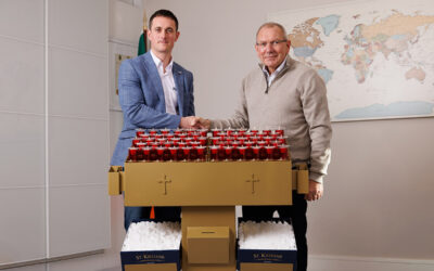 Irish milestone: 15,000 smokeless candle stands installed worldwide